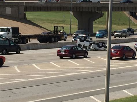 Rollover Crash Causing I 44 Traffic Delays In Oklahoma City Kokh