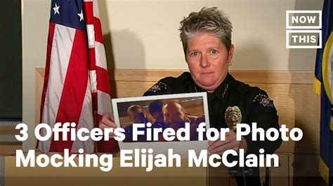 3 Officers Fired For Photo Reenacting Arrest Of Elijah Mcclain