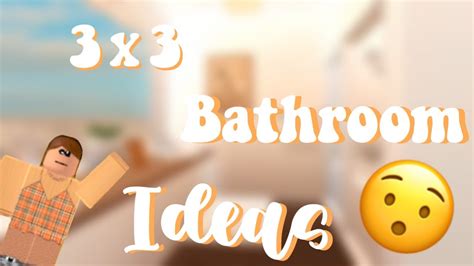 Roblox Bloxburg Bathroom Ideas ROBLOX BLOXBURG BATHROOM IDEAS