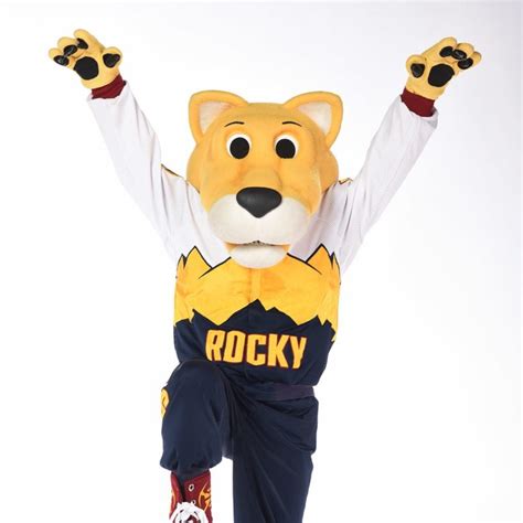 Rocky The Mountain Lion Mascot Hall Of Fame