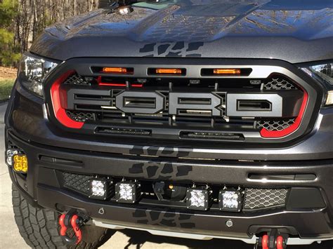Raptor Grille With Tremor Accents 2019 Ford Ranger And Raptor Forum