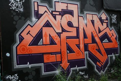 Artist Gems Orange Ombre Graffiti Wall Art Photo Essay Arizona Logo