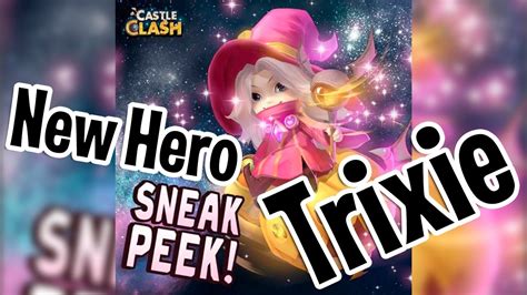 Новый Герой Трикси Sneak Peek New Halloween Hero Trixie Treat Castle