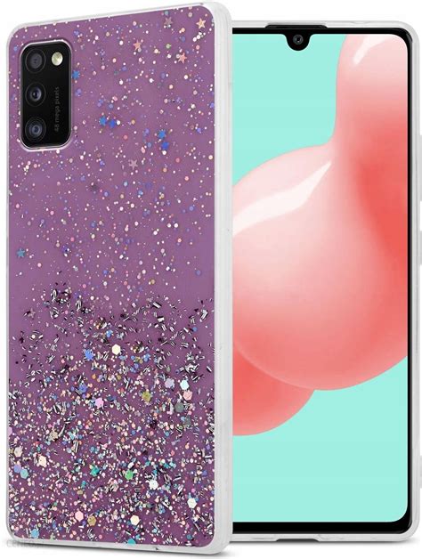 Cadorabo Pokrowiec Do Samsung Galaxy A41 Etui Glitter Etui Na Telefon