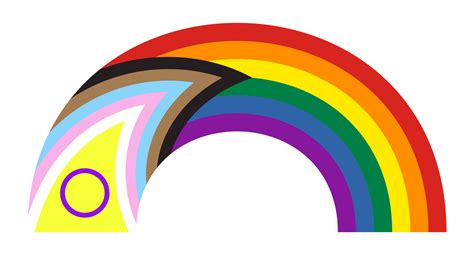 Rainbow Icon With New Progress Pride Flag Symbol Of Lgbt Community Vector Illustration 7534806
