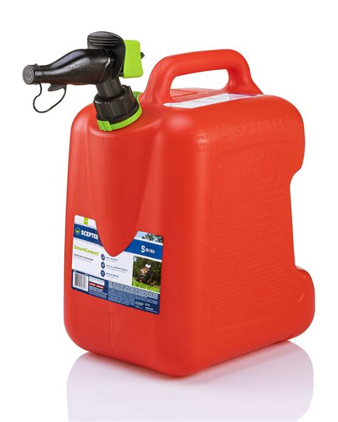 Scepter 5 Gallon Smartcontrol Gas Can With Rear Handle Fscg502 Red