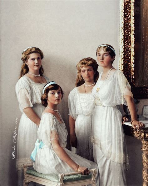 Imperial Russia Romanov Sisters Anastasia Romanov Grand Duchess Olga