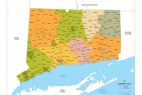 zip code map ct oconto county plat map