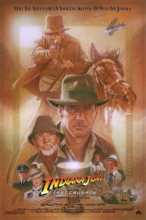 Indiana Jones And The Last Crusade X Manifesti Di Film Vecchi Film