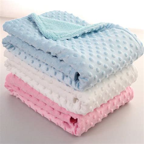 Winter New Warm Baby Blanket For Newborn Soft Baby Swaddle