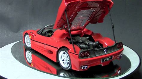 Screwdriver required and included for assembly. 1/18 Ferrari F50 by Maisto review - YouTube