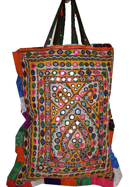 Kutch Hand Embroidery Banjara Bohemian Theli Bag Vintage Etsy Boho