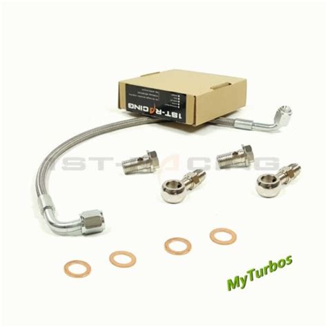 Turbo Oil Feed Line Kit For Mini Cooper S 16l N14andn18 R55 R56 R57 R58