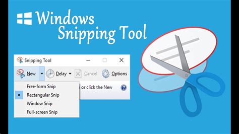 2018 How To Use The Snipping Tool In Windows 10 Youtube