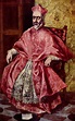 El Greco, Retrato del cardenal Fernando Niño de Guevara(1596-1600) Óleo ...