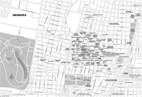 Mapas De Mendoza Argentina Mapasblog