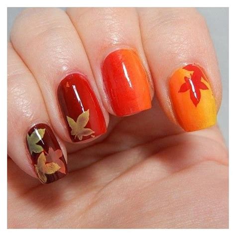 Thanksgiving Nail Art Ideas More Tantalizing Than Pumpkin Pie Liked On