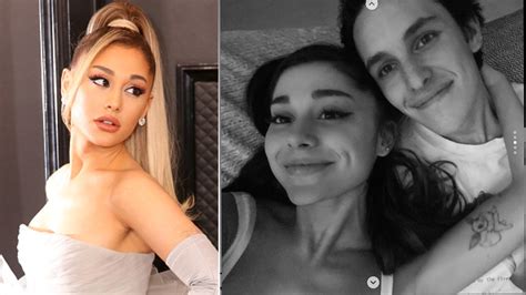 Ariana Grandes Mum And Brother Give Seal Of Approval Of Her Engagement To Dalton Gomez 8days
