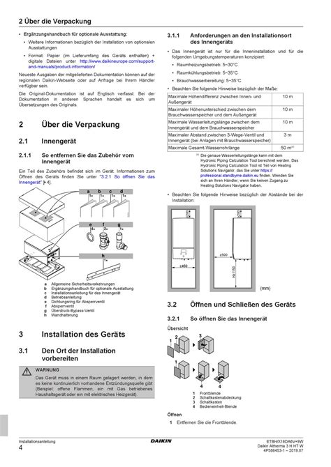 Über Verpackung Innengerät So Entfernen Sie Das Zubehör Vom