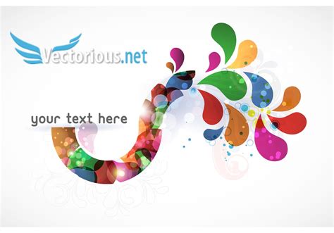 Background Vector Abstract Colorful Illustration