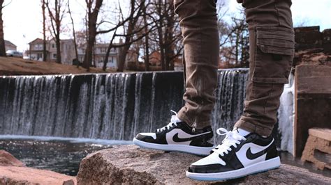 Air Jordan 1 Low Se Concord Review On Feet Youtube