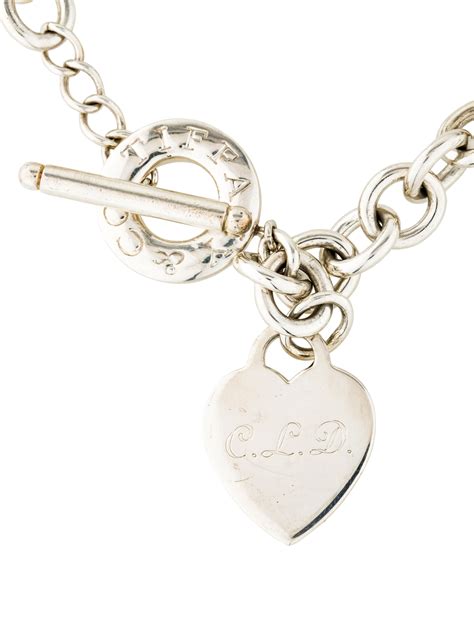 Tiffany And Co Heart Tag Toggle Necklace Necklaces Tif59266 The