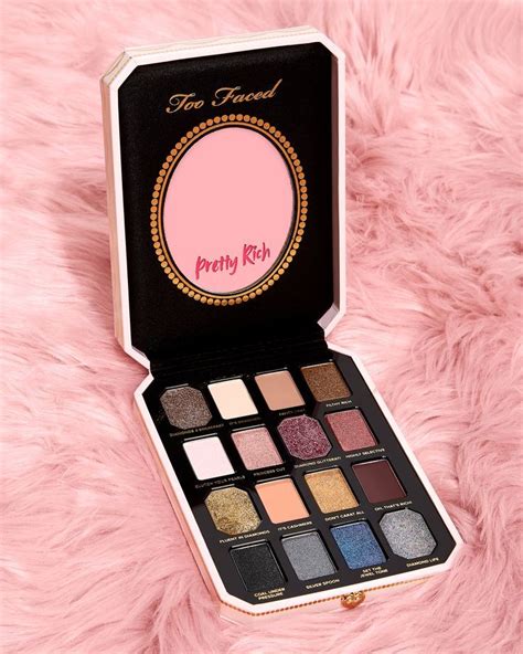 Pretty Rich Eye Shadow Palette Too Faced Makeup Palette Best