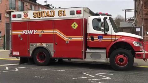 Super Exclusive Walk Around Of Brand New Fdny Squad 61s 2nd Piece Unit