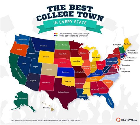 Look Map Showing The Best College Town In Every State Is Going Viral