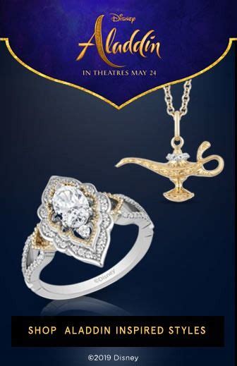Disney Enchanted Fine Jewelry Shop The Aladdin Collection The Pieces