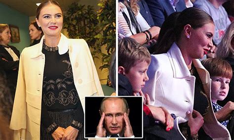 Vladimir Putins Lover Alina Kabaeva Appears Wearing