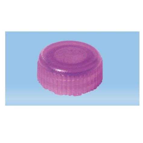 LaboShop Products Sarstedt Screw Cap Violet Suitable For Screw