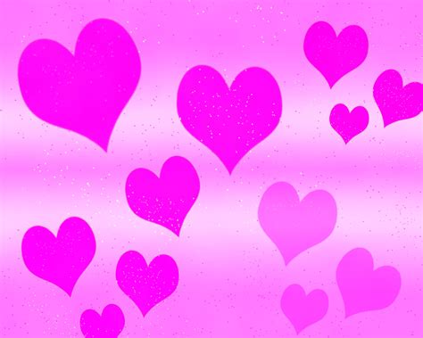 Free Download Abstract Pink Hearts Layout Ipad Wallpaper Background