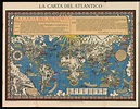 La Carta del Atlantico. by GILL, Macdonald: (1943) Map | Daniel Crouch ...