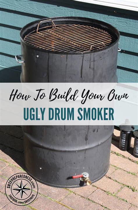 Building a bobber motorcycle is no big deal. How to Build Your Own Ugly Drum Smoker