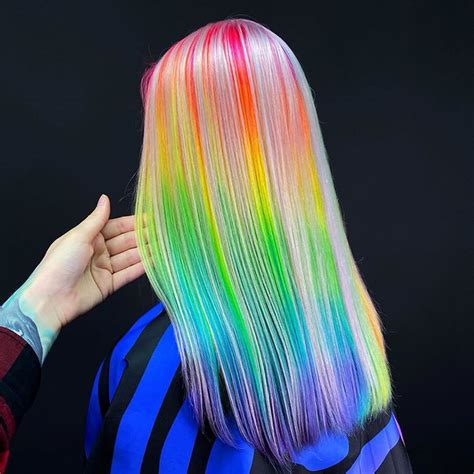 30 bright rainbow colored hairstyles by russian artist snezhana vinnichenko hair styles