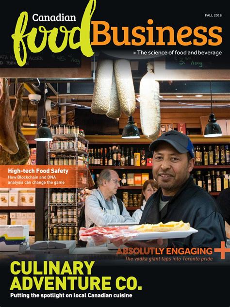 Canadian Food Business Fall 2018 By Dovetail Communications Issuu