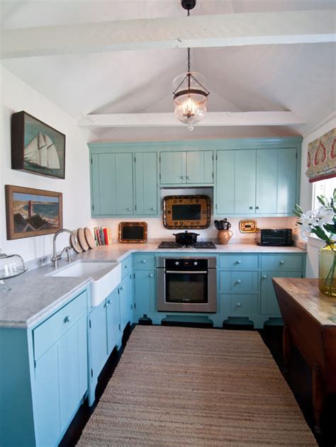 Best Turquoise Kitchen Cabinets Design Ideas And Remodel Pictures Houzz
