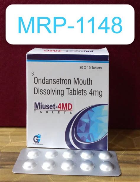 Allopathic Ondansetron Mouth Dissolving Tablets Mg Miuset Md In Pan India At Rs Box In