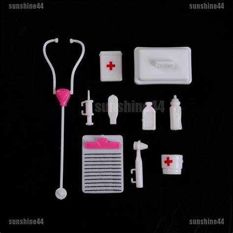1set Doll Accessory Pretend Medical Toy Nurse Doctor Tool Instruments