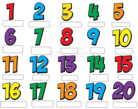 ️les Numeros En Francais Worksheet Free Download