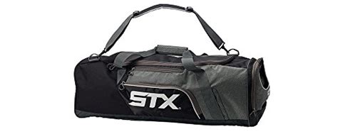 Stx Lacrosse Challenger Lacrosse Equipment Bag Black 36 Inch Pricepulse