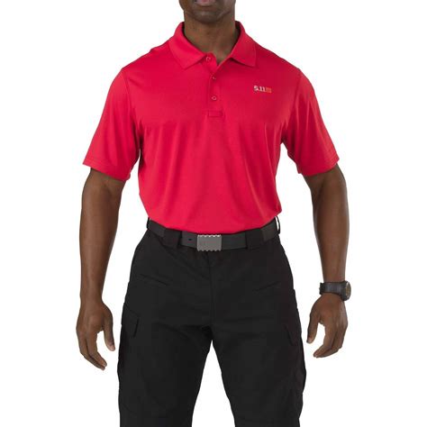 511 Tactical Pinnacle Short Sleeve Polo Shirt Range Red Walmart