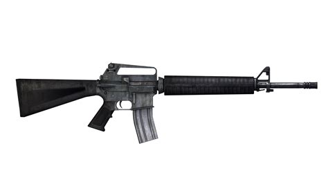 M16 Usa Assault Rifle Png Transparent Image Download Size 1920x1080px