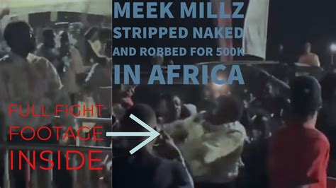 Meek Mill Stripped Naked By Goons Robbed For K In Jewlery In