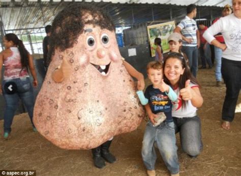 Meet Mr Testicle Probably The Most Bizarre Mascot Ever Who Is