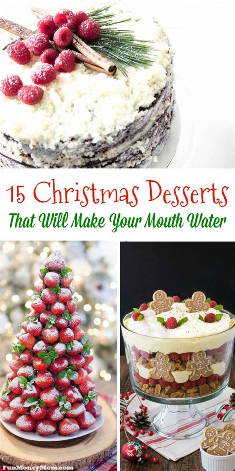 15 Christmas Desserts That Will Make Your Mouth Water