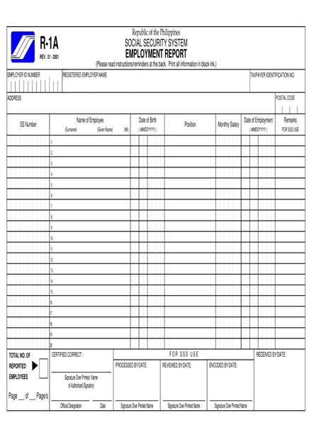 Complete irs 1040 2019 online with us legal forms. Sss Downloadable Forms R 1a 2019 - cptcode.se