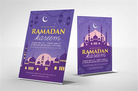 Ramadan Kareem Flyer Template Psd Ai And Vector Brandpacks