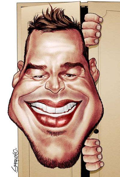 Ricky Martin By Jose Miguel Serrudo Caricaturas Caricaturas De